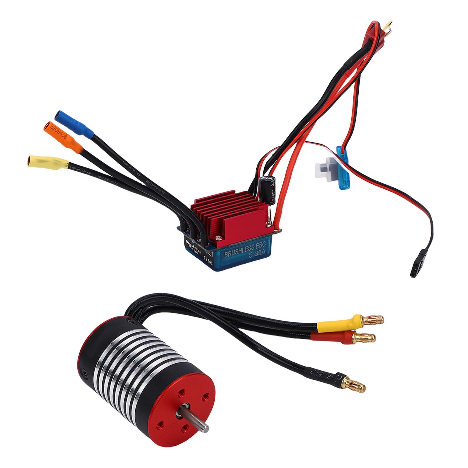 Mingzhe Premium RC Motor ESC Set, 2838 Brushless Motor and 35A ESC for