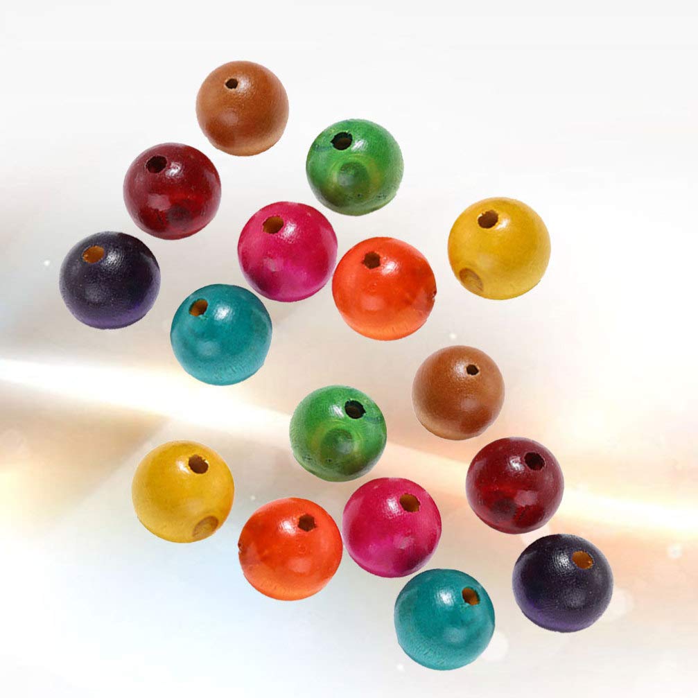 TOAOB 100 stuks Natuurlijke Houten Kralen Zonder Gat 18 mm Ronde Losse Spacer Kralen voor Thuis Decoratie doe-het-zelf Handwerk Maken TOAOB 100 stuks Natuurlijke Houten Kralen Zonder Gat 18 mm Ronde Losse Spacer Kralen voor Thuis Decoratie doe-het-zelf Handwerk Maken