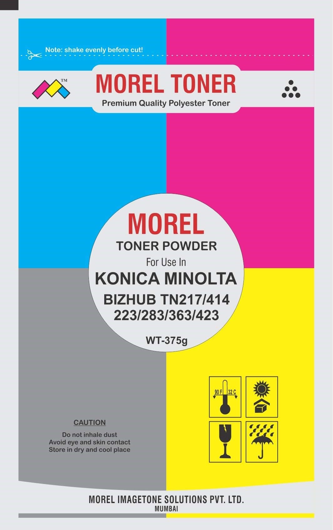 Morel TN217 Toner Powder for use in Konica Minolta Bizhub TN414 / 223/283 / 363/423 Photocopier and Printer (B06X3X7NRR) Amazon Price History, Amazon Price Tracker