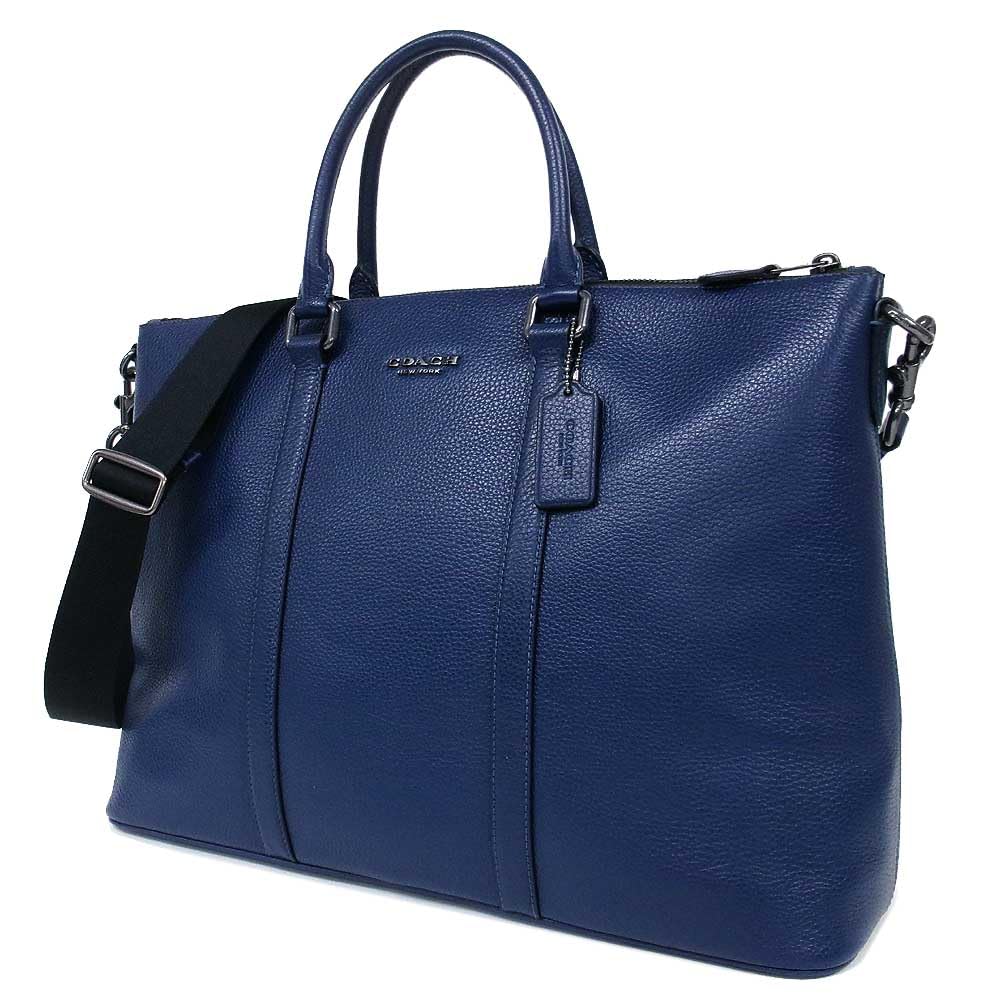 Amazon.co.jp: [COACH] [コーチ] ビジネスバッグ CALEB ペブルレザー