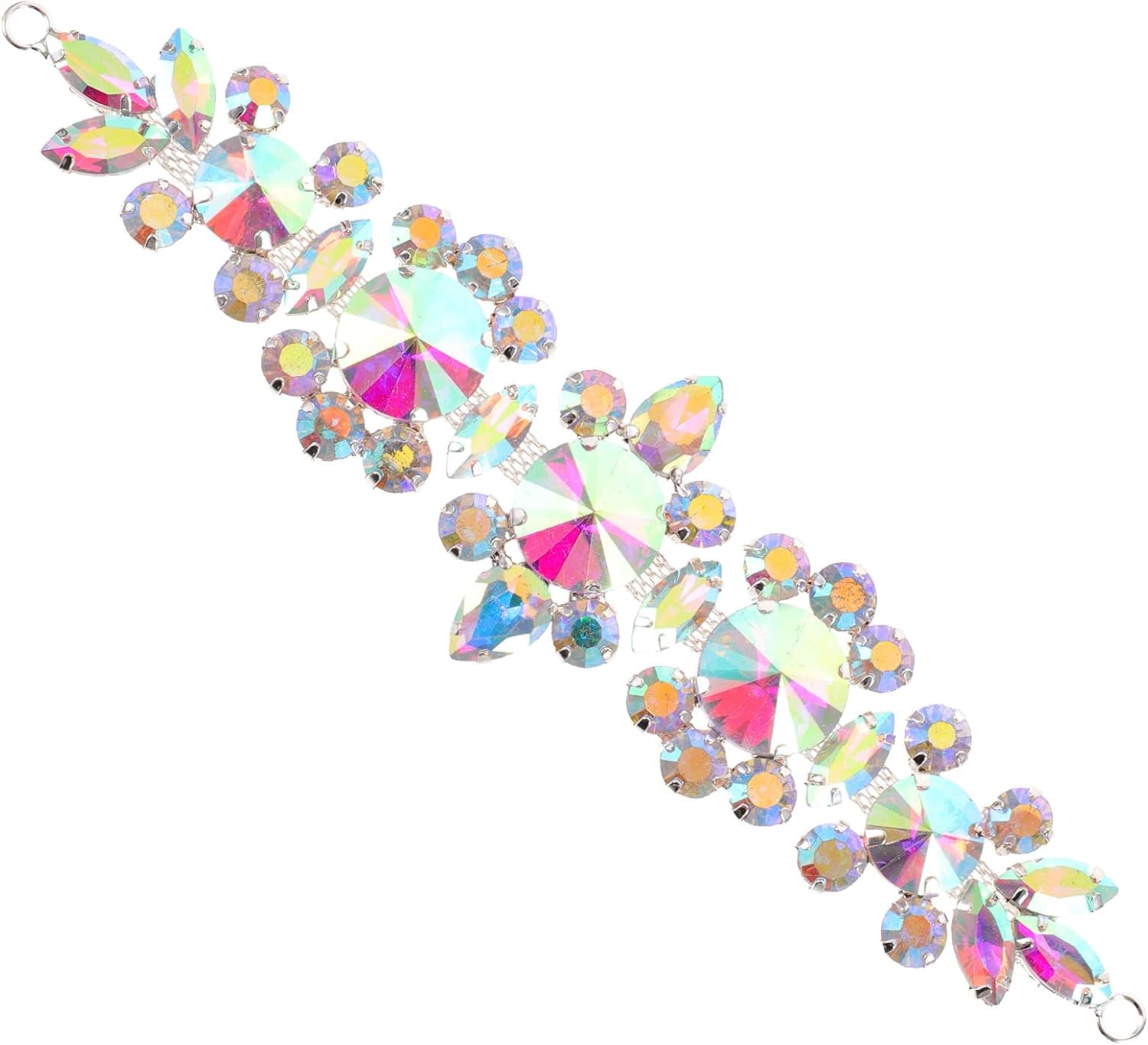 Wedding Rhinestone Applique Decorative Patch for DIY Clothes Jeans