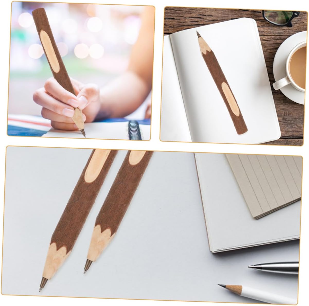 10pcs Jumbo Wood Pencils Bulk Pack Cute Little Pencils for Boys and Girls Writing Art