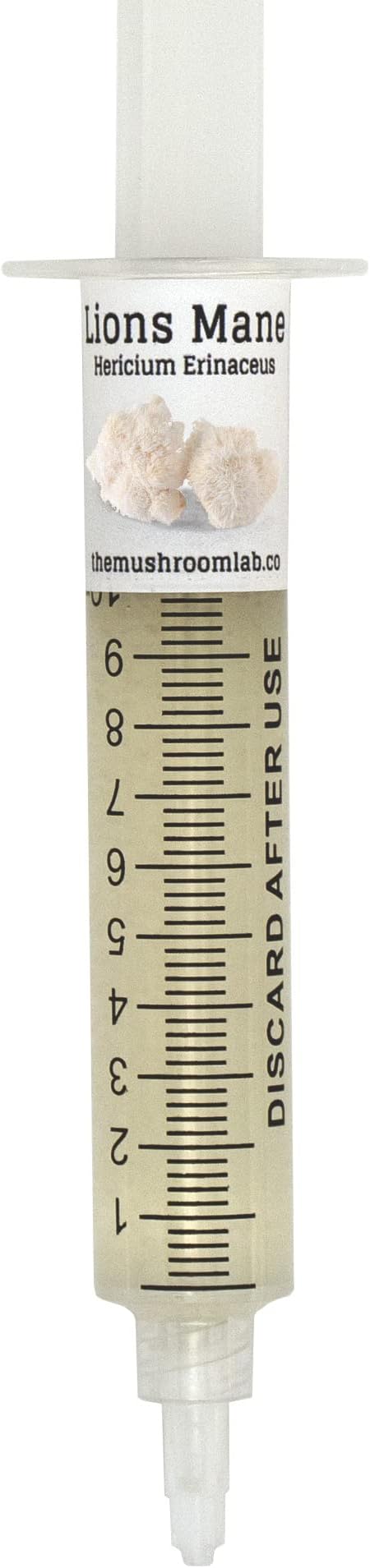 Mushroom Liquid Culture - Lion's Mane (Hericium Erinaceus)