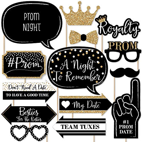 Prom - Photo Booth Props Kit - 20 Count #TOP14