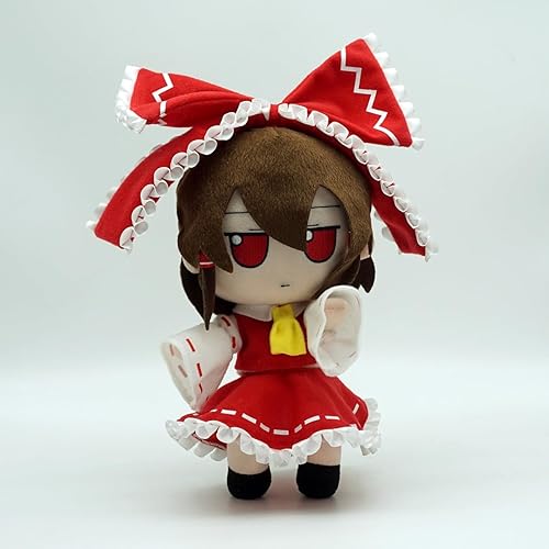 Miniatura 3 de Precioso peluche en stock Touhou Project Reimu Movable Bones Ver. Figura de muñeca rellena X1 Regalo Kawaii