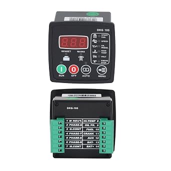 Generator Engine Controller, Auto Start Engine Controller Electronic Generator Controller Module Control Panel for Engine or Generator