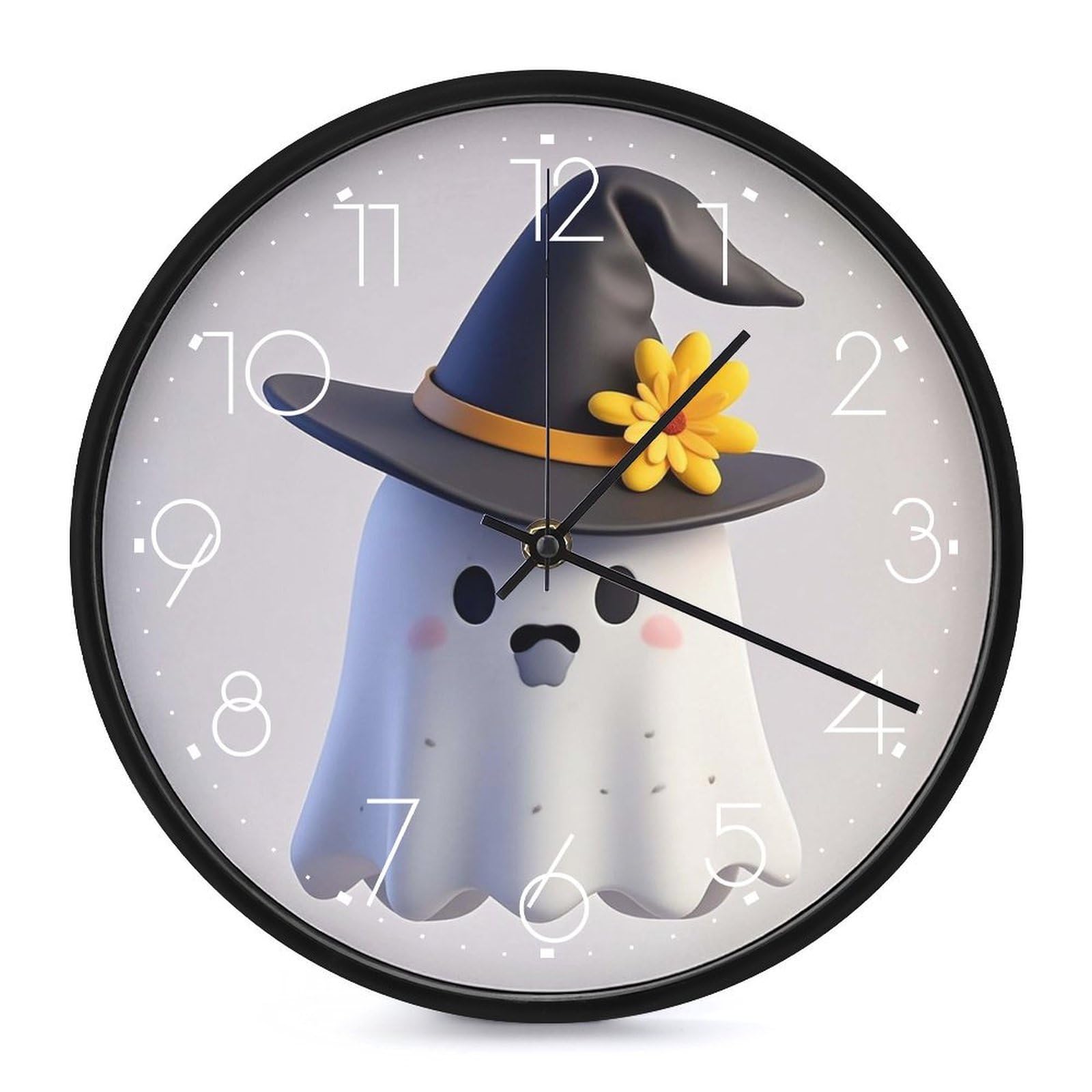 Horloge murale ronde de 25,4 cm idée cadeau pour maison et bureau