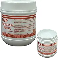 Vaselina Solida Farmacêutica Medicinal Usp Pura Sem Cheiro Branca 500g