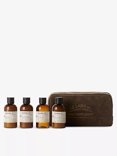 Le Labo Santal 33 Body & Hair Travel Set 4 x 3.0 fl oz3.0 fl oz cada uno