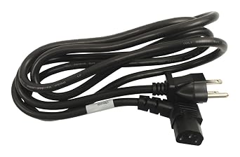 VOLEX 17506 10A, 79IN, Black; Connector Type AIEC 60320 C13 Right Angle; Connector Type BNEMA 5-15P; Cable Length - Metric2M; Current Rating10A; Voltage Rating125VAC; Jacket ColorBlack; Product