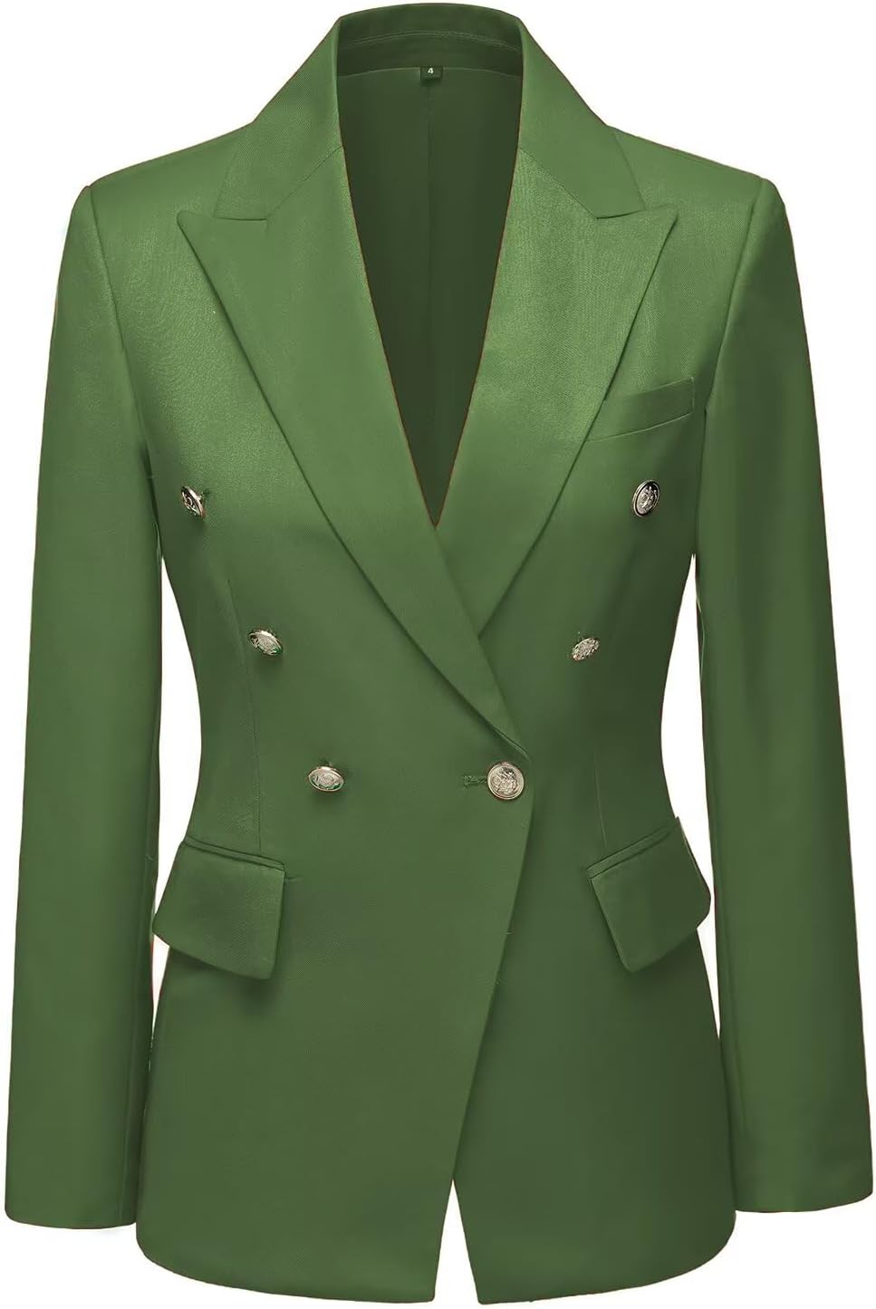 Double-Breasted Blazers for Women Work Office Casual Blazer Womens Long Sleeve Jacket Suit Blazer