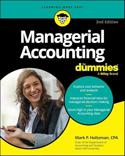 Managerial Accounting For Dummies (English Edition)
