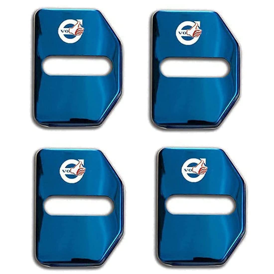 BAOYBS Türschlossabdeckung Für Volvo XC60 2009-2019 - 4x Silikon Schutzhüllen