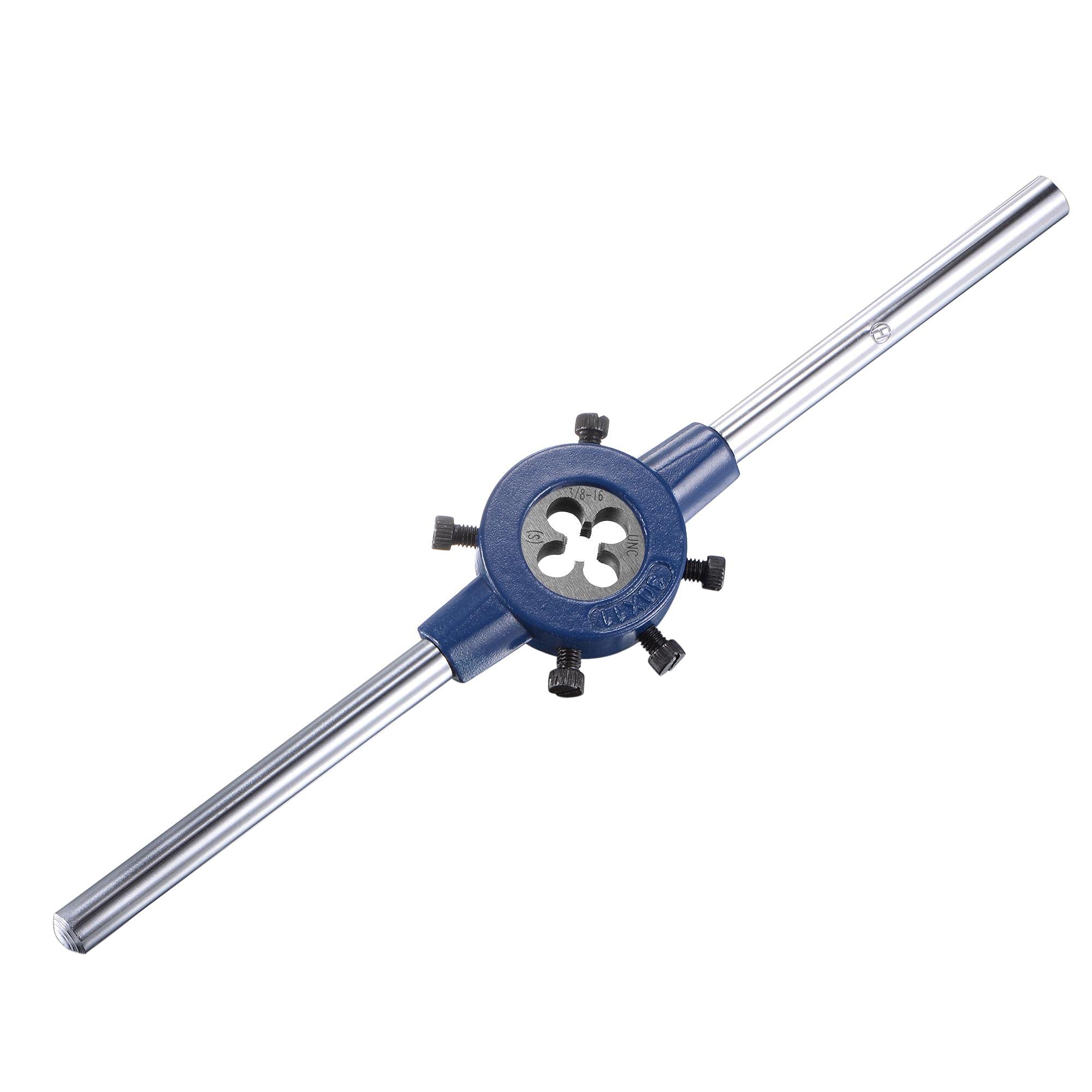 uxcell Round Die Stock Handle Wrench Set, 3/8-24 UNF Threading Die — Amazon image 5