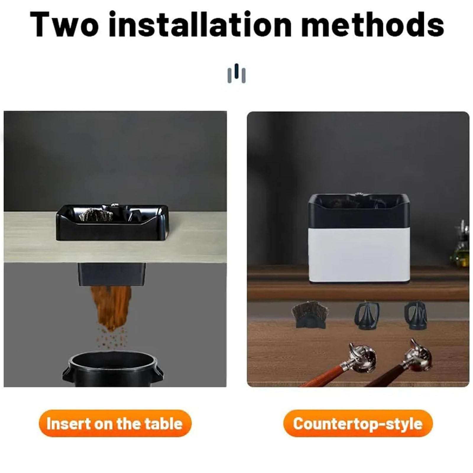 Pulitore Elettrico per portafiltro del caffè Espresso,pulitore Elettrico Commerciale per portafiltro,pulitore per portafiltro del caffè,per smaltimento Fondi di caffè,110V