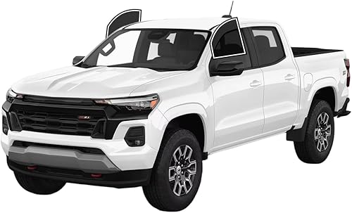 AUTOTEK Precut Window Tint Film for Chevy Colorado Crew 2023-2026 Front Row Window 35% VLT 2Ply Anti-Shatter, UV Block, Privacy Protection, Easy Install, No Trimming Needed,Heat & Glare Reduction