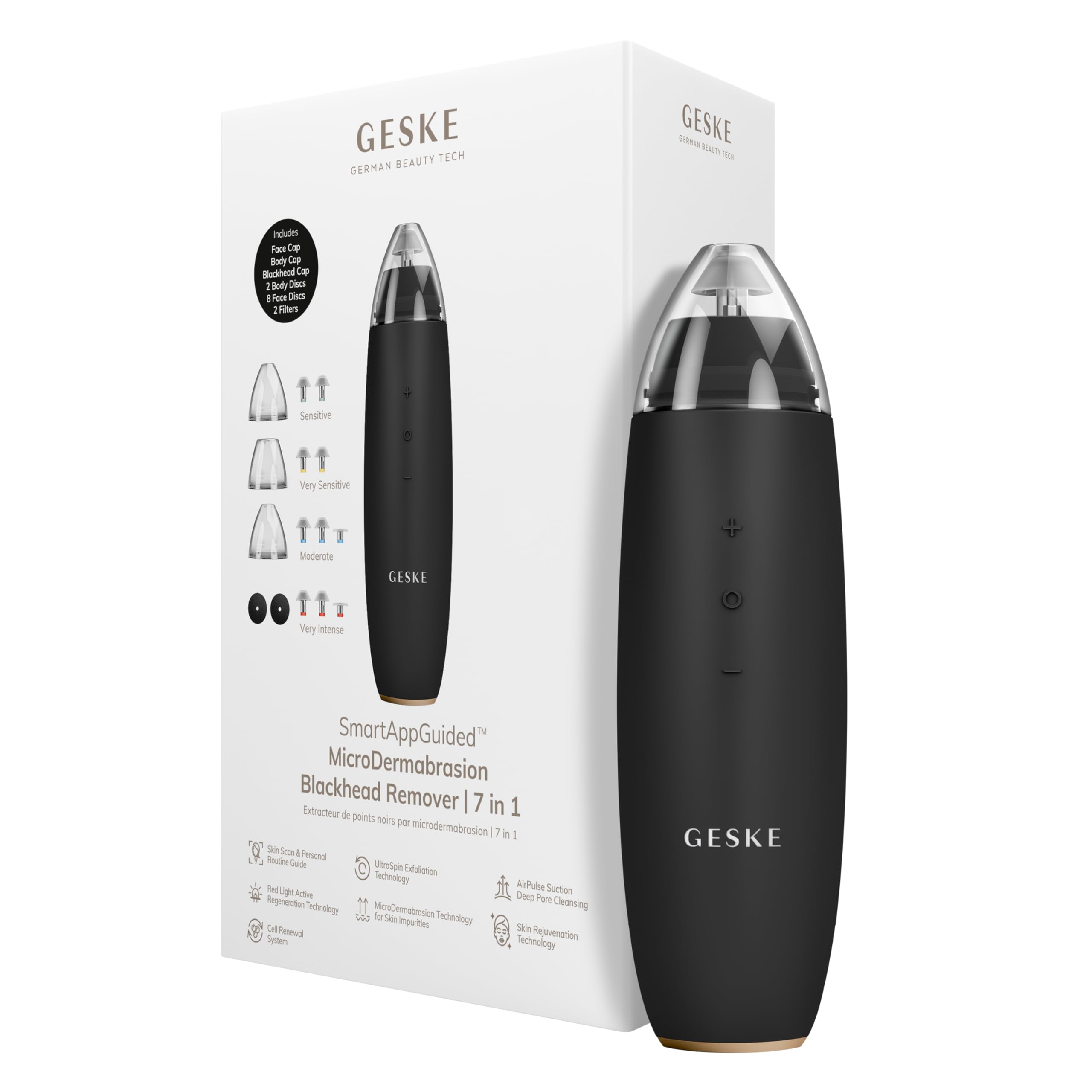 GESKE MicroDermabrasion Blackhead Remover 7 in 1
