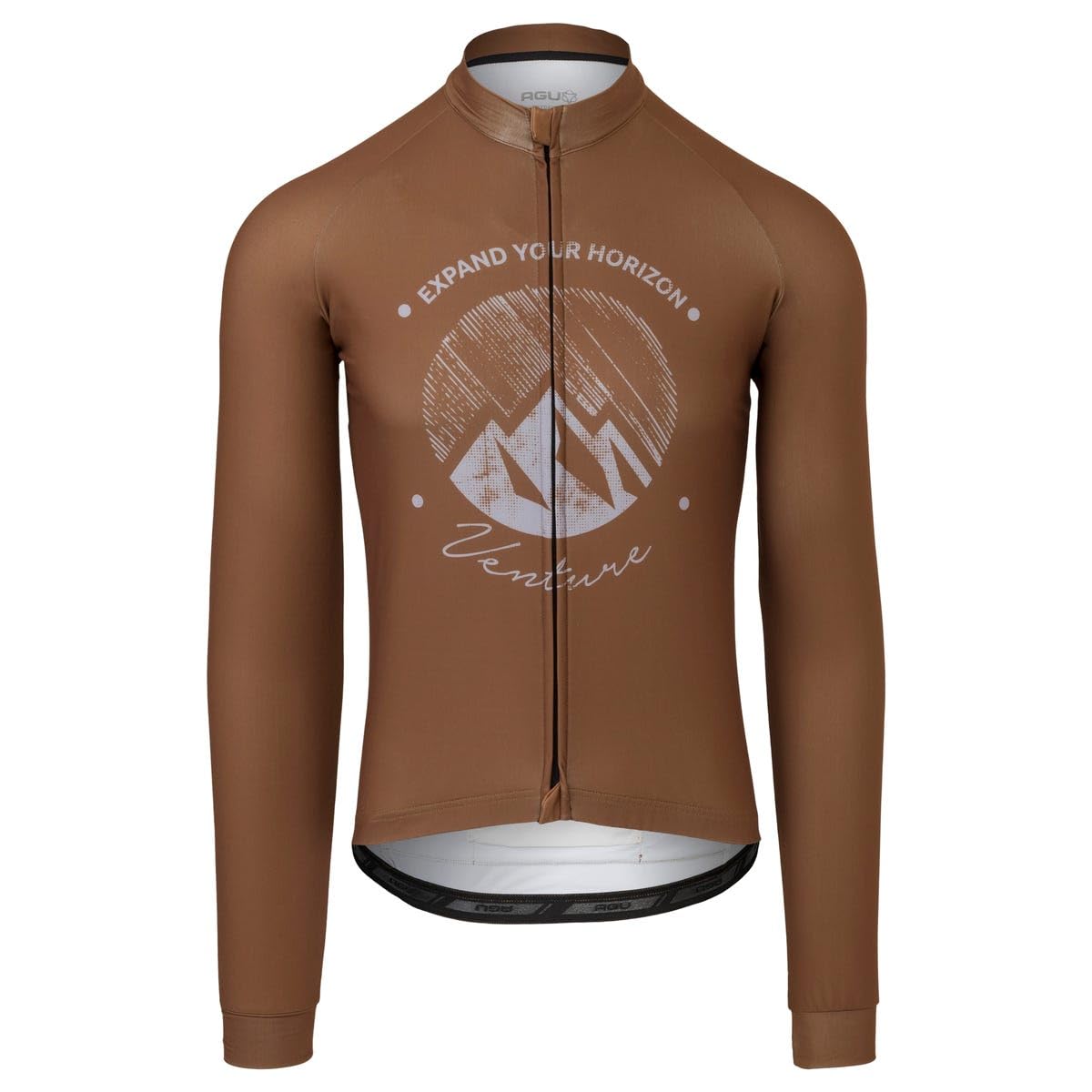 AGU Gravel Venture Jersey Man Armagnac - Long Sleeves Gravel Venture Jersey Man Armagnac - Long Sleeves Unisex - Adulto (Pacco da 1)