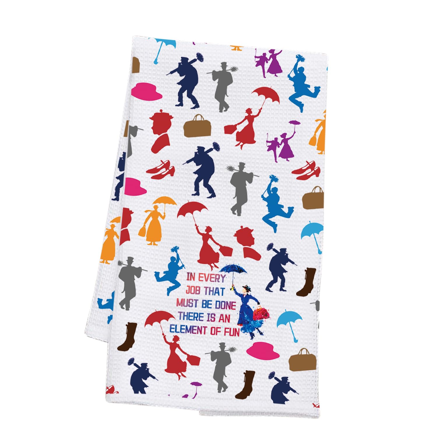 BDPWSS Mary Umbrella Kitchen Towel Mary Musical Fans Gift for in Every Job That Must Be Done There is an Element of Fun Gift (in Every Job TW)