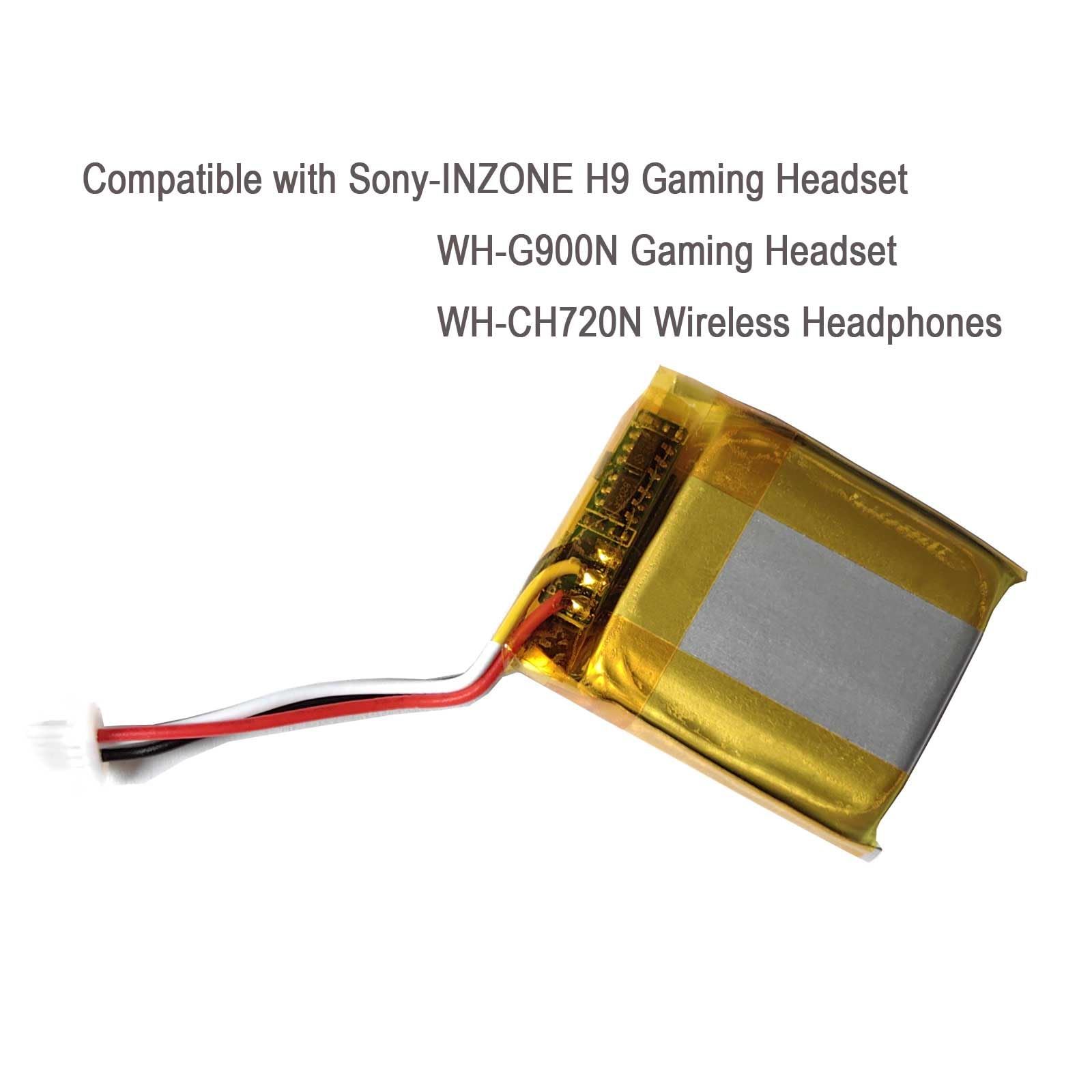 Amazon | WH-G900N電池3.85 v 550 mAh電池の交換用ソニーINZONE H9、WH