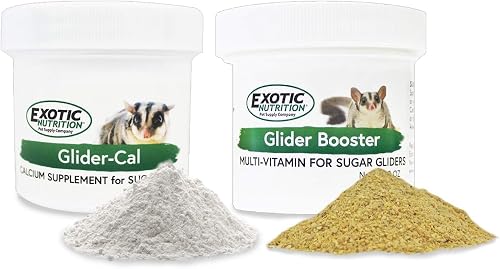 Sugar Glider Vitamin Combo Pack - Powder Multivitamin & Powder