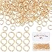 Beebeecraft 1 Box 300 Stück Gold Biegeringe 18K Vergoldete Offene Biegeringe 6 mm Für Die Schmuckherstellung Halsketten Schlüsselanhänger Gelber Stecker 18 300 günstig Kaufen-Beebeecraft 1 Box 300 Stück Gold Biegeringe 18K Vergoldete Offene Biegeringe 6 mm Für Die Schmuckherstellung Halsketten Schlüsselanhänger Gelber Stecker