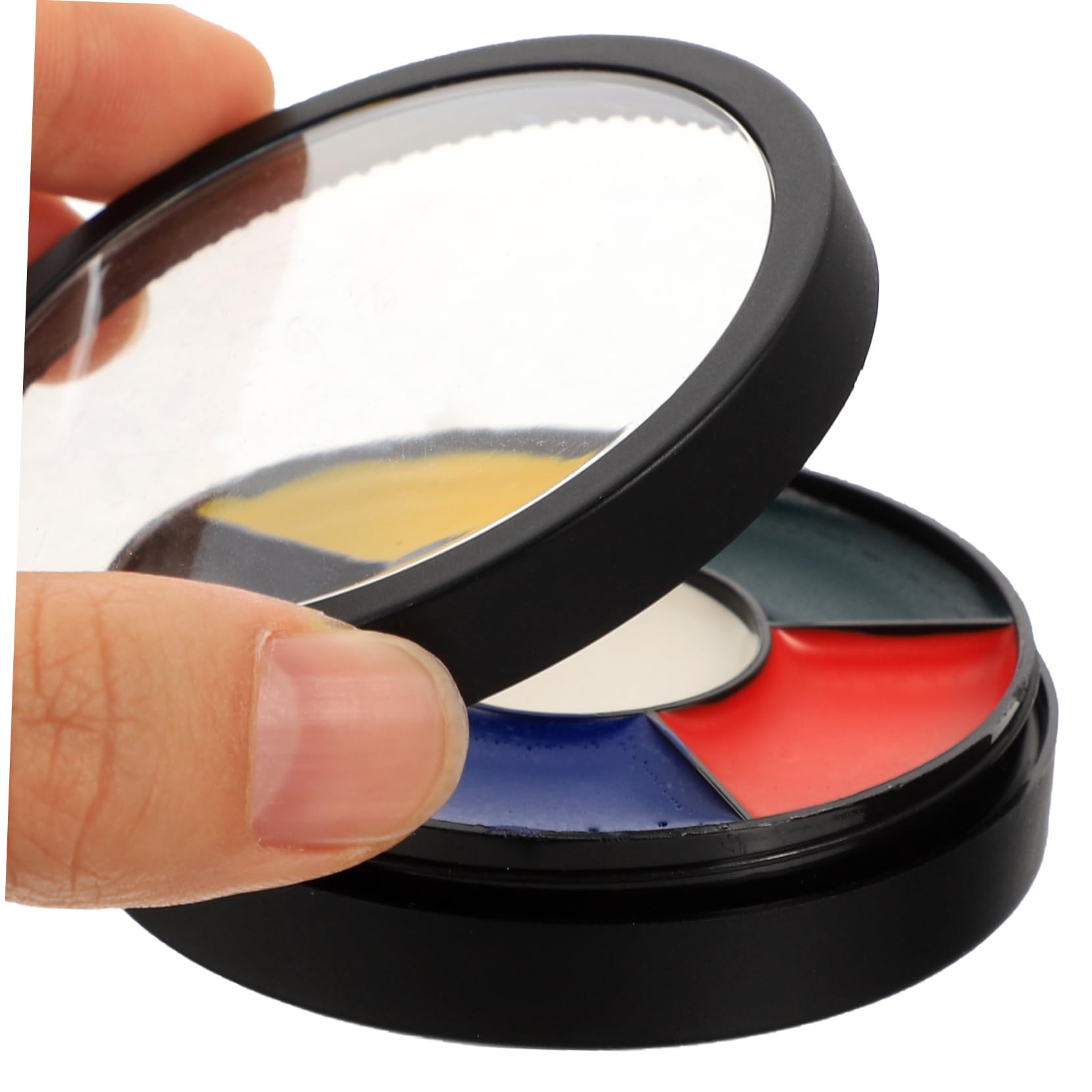 SEWACC 5piezas Pintura Facial De Efecto Falsa Para Halloween Cosplay y Maquillaje De Fiesta Pigmento Seguro y Lavable Para Decoración y Efectos Especiales