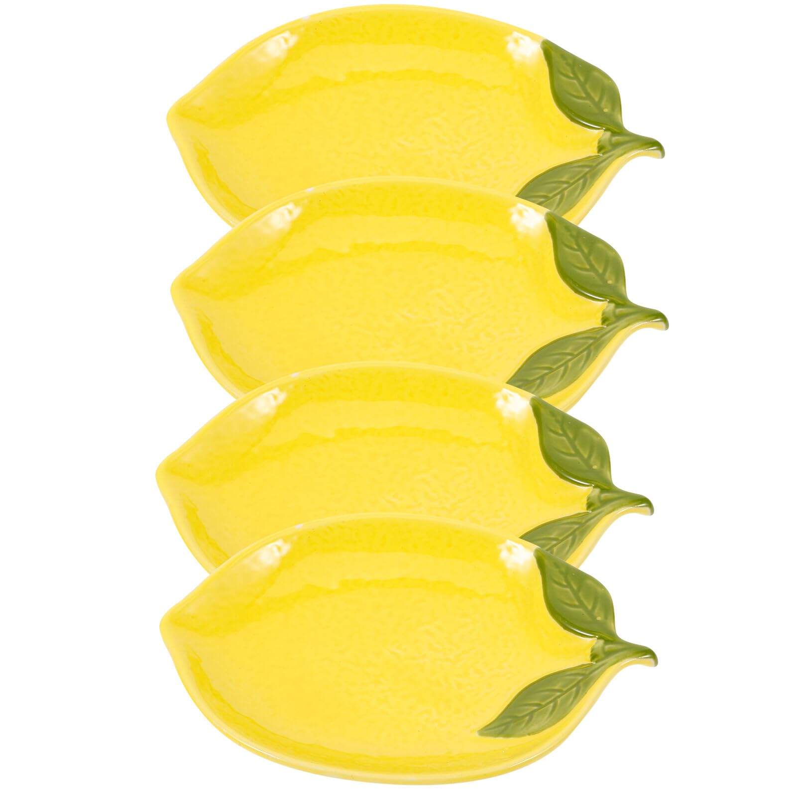 Bols en céramique jaune citron BESPORTBLE pour salades de fruits et dessert
