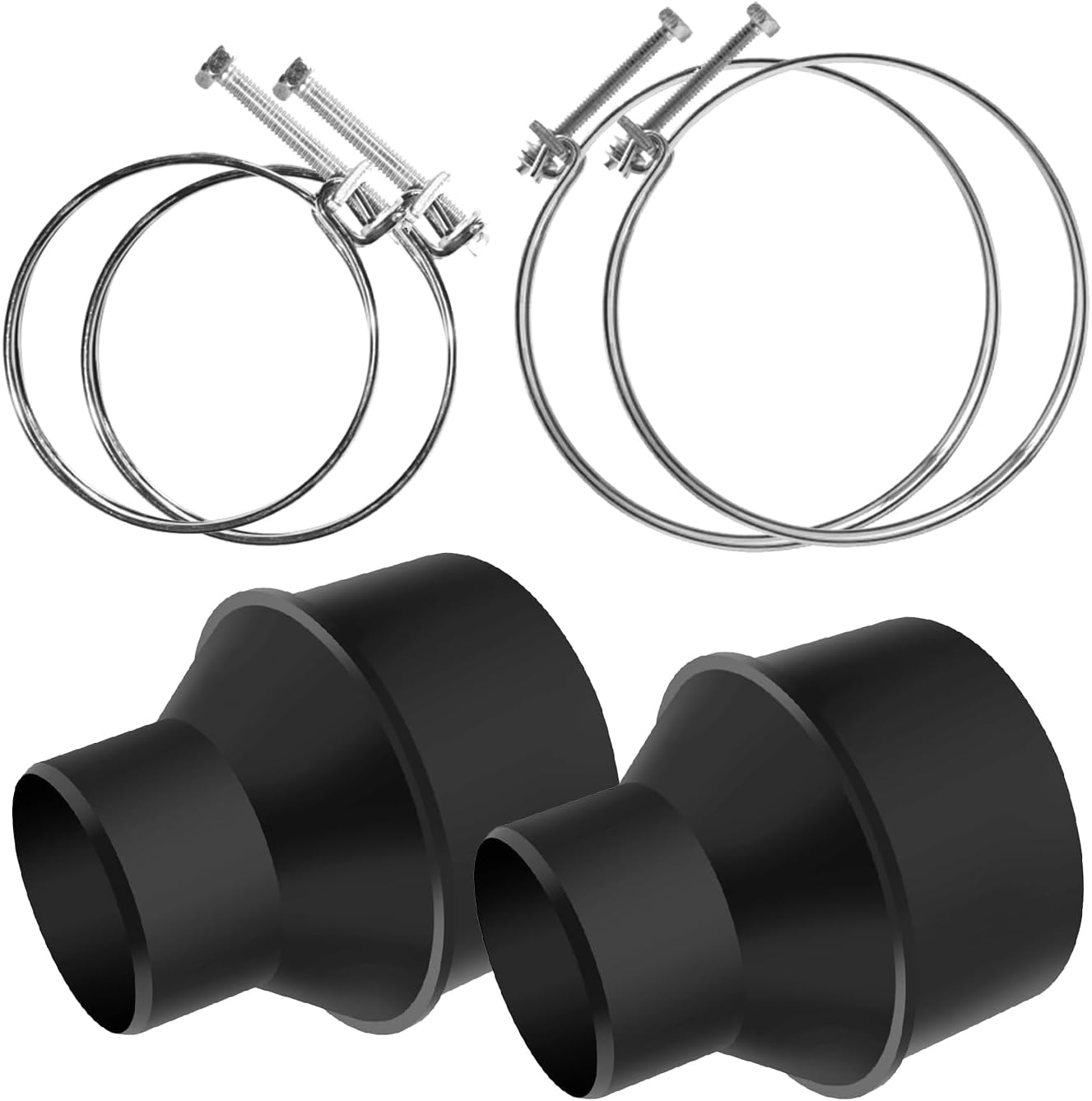 POWERTEC 70278 Blast Gate Mounting Brackets for 2-1/2" to 4" Blast Gates – 2 Pack