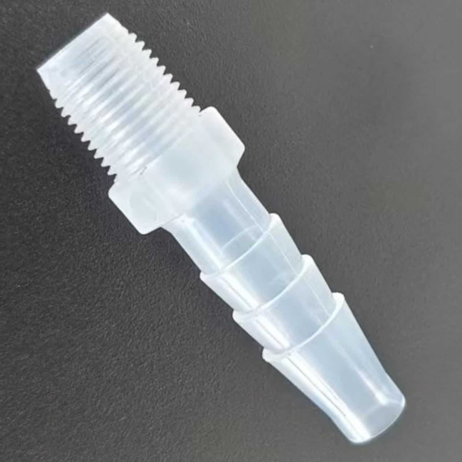 1/8G Male Threaded to Barbed Fitting - 50 Pack - Durable PP Hose Connector for Fuel, Gas, Liquid, and Gas(1/4inch 6.4mm)