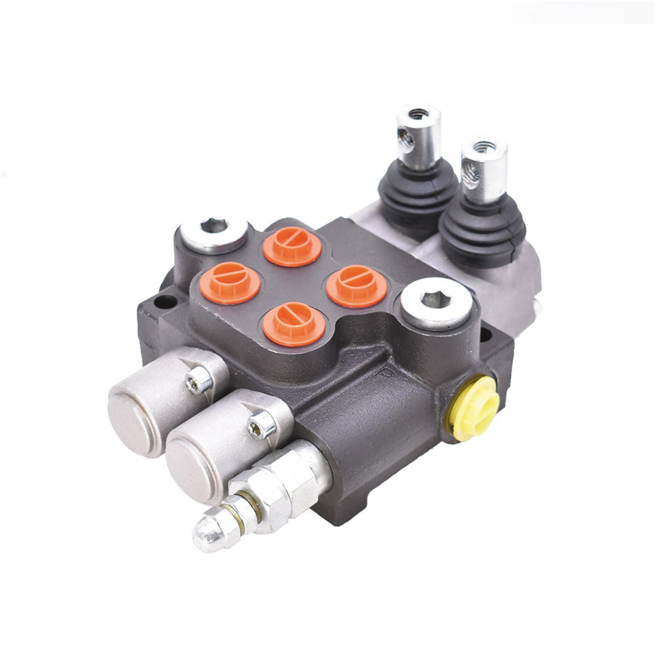 Thomletha 2 Spool Hydraulic Control Valve Double Acting 13 GPM 3600 PSI SAE Port