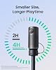 Nebula by Anker، Capsule Air، أصغر جهاز عرض Google TV في العالم، 650 جرام فقط، تشغيل لمدة ساعتين، تركيز تلقائي - أسود