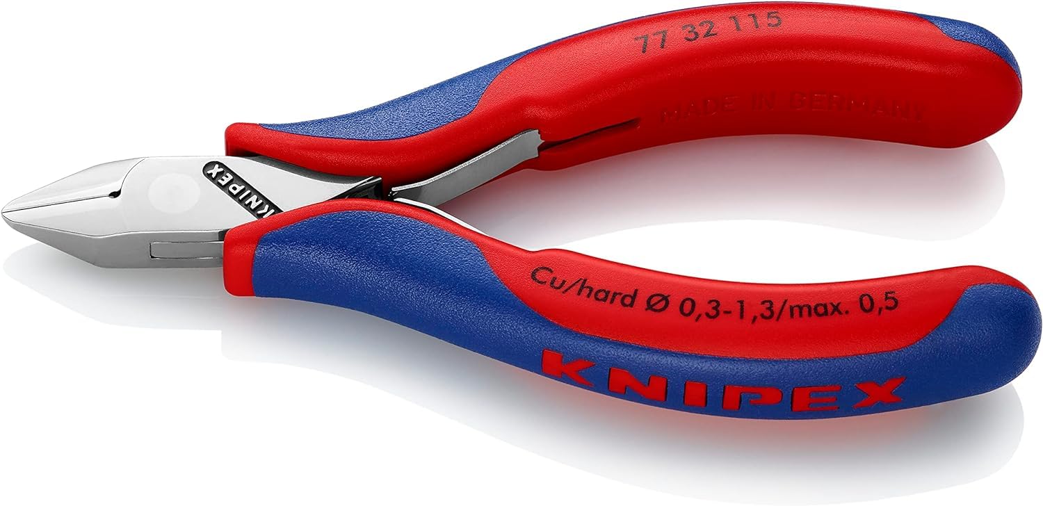 Knipex  77 32 115 ESD Electronics Diagonal Side Cutters 115mm