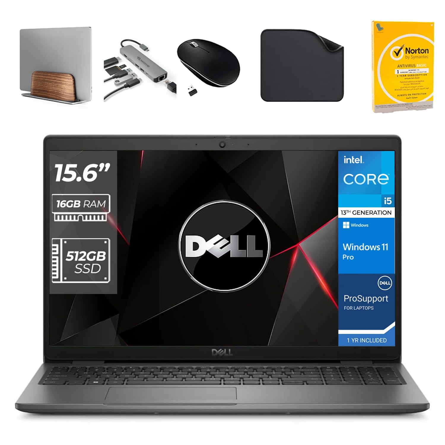 Dell Business Laptop Latitude 3550, 13th Gen Intel Core i5-1335U