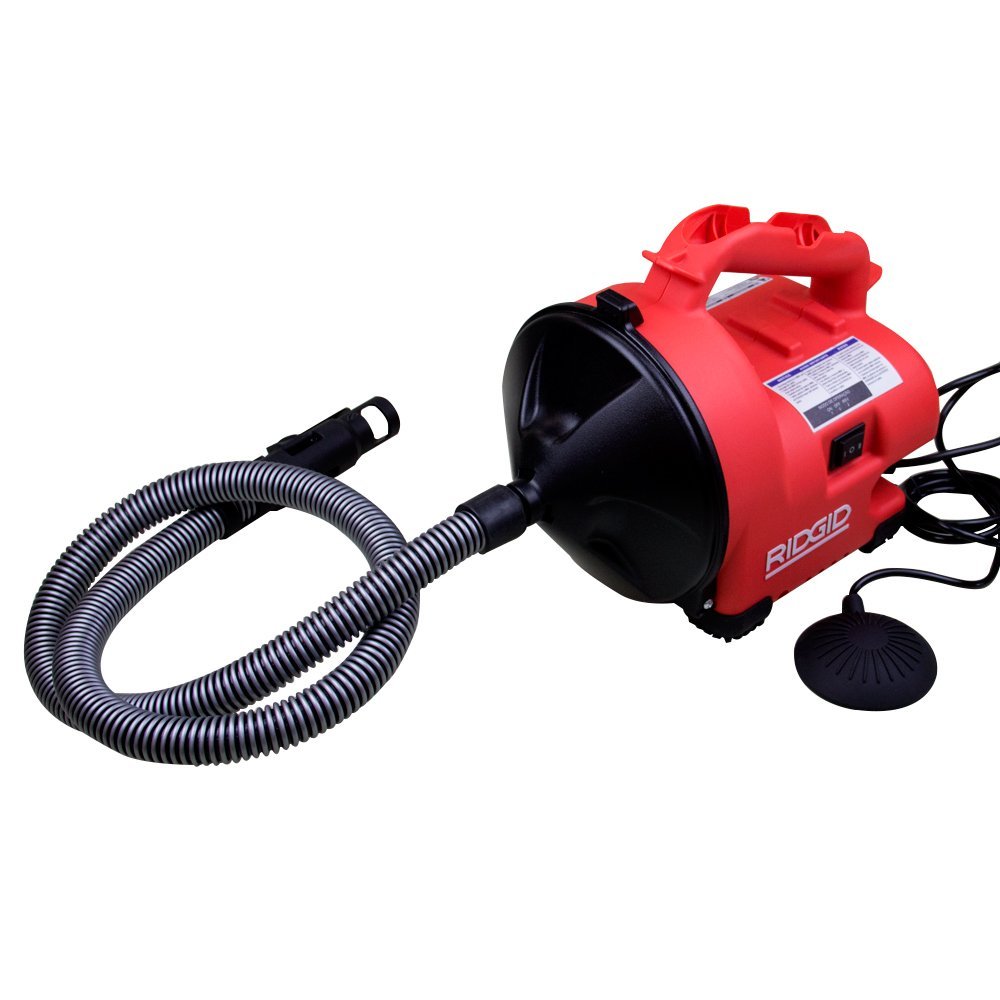 GIDDS-813341 34963 K-30 AUTO-CLEAN Sink Machine with MAXCORE 50 1/4 Inch Inner Core Cable and AUTOFEED Control, Sink Drain Cleaner Machine and Bulb Drain Auger