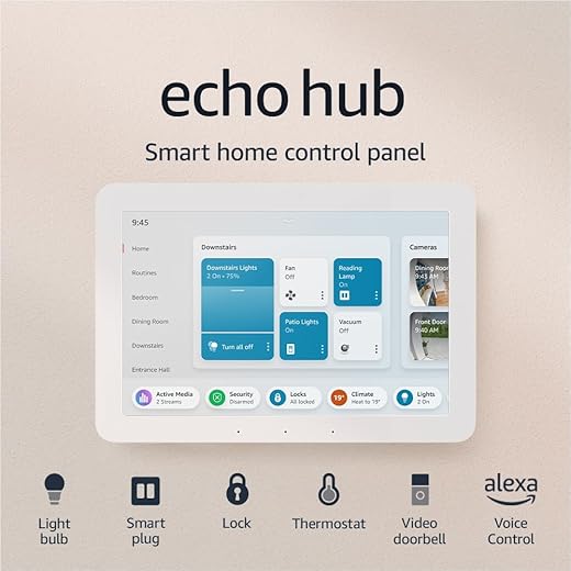 Echo Hub 8-Inch Smart Home Control Panel