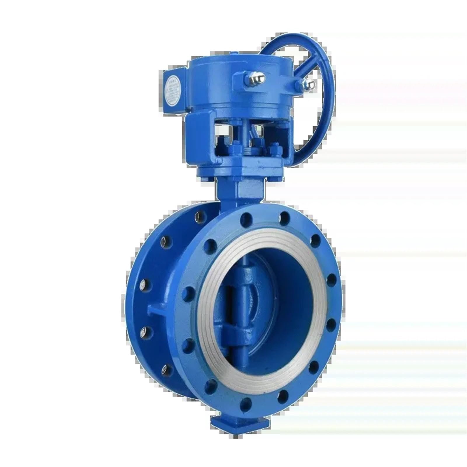 NYRXRYTCA 304 stainless steel flange butterfly valve D343H/W-16P/16C turbine hard seal cast steel butterfly valve DN50 80(DN150)