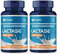 Lactase 60 Cápsulas – Enzima Lactase Intolerância à Lactose