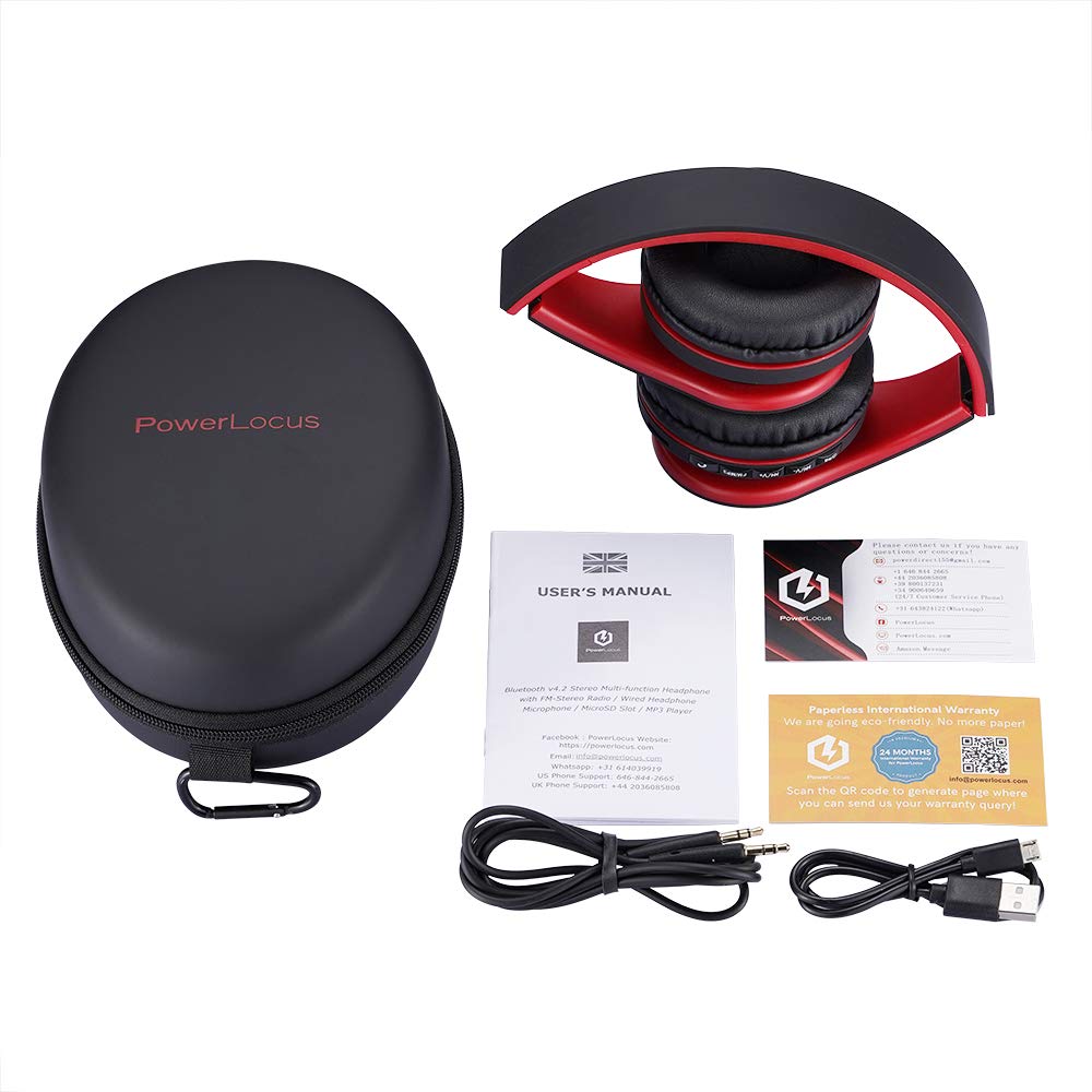 draadloze Koptelefoon Over-Ear Inklapbaar PowerLocus P1 - Bluetooth