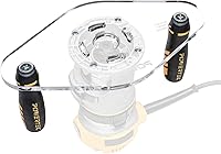 Vista 10 de POWERTEC Placa Base para Router de Acrílico de 5-3/4 pulgadas con tornillos y agujeros preperforados para routers de corte y inmersión, placa