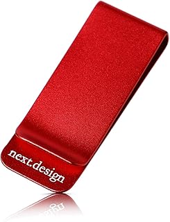 [next.design] マネークリップ レディース メンズ クリップ かわいい シルバー グリーン イエロー ブルー 赤 オレンジ ピンク ブラック パープル 金運 健康運 恋愛運 仕事運 くじ運