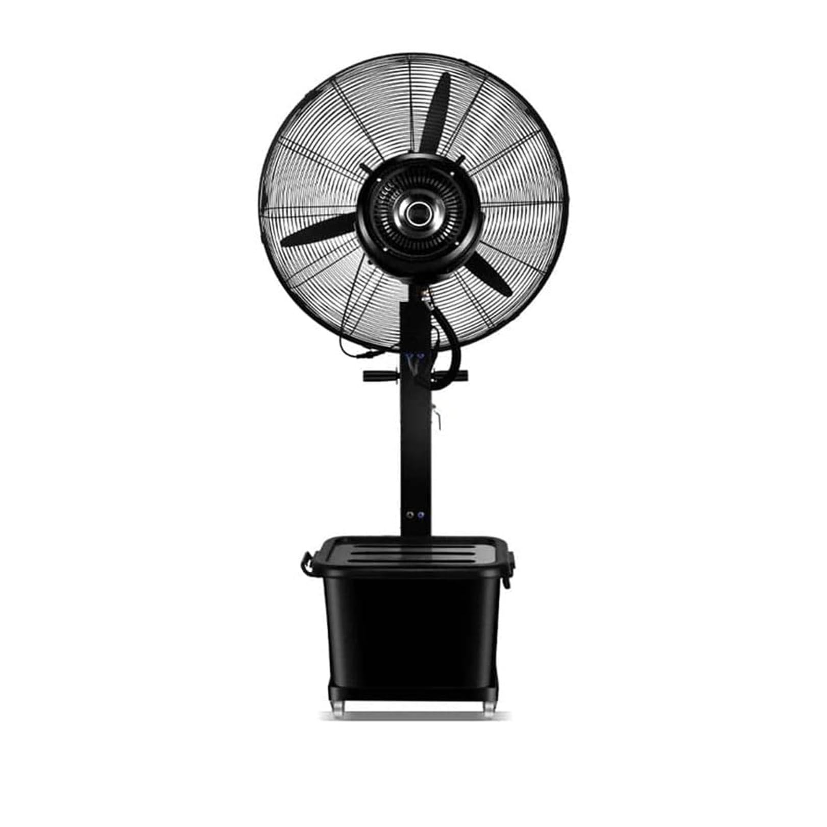 Pedestal de Ventilador oscilante, Kit de nebulización de Ventilador para una Brisa Fresca en el Patio, se Conecta a Cualquier Ventilador Exterior para Enfriar al Aire Libre