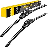 Vista 18 de MIKKUPPA Limpiaparabrisas de 24 + 24 pulgadas, repuesto para Dodge Ram 1500 2500 2002-2008, para todas las estaciones, paquete de 2