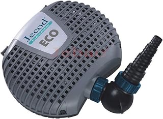 Jebao Garden Fish Pond Filter Pump Submersible Solids Handling Water Course - Eco Energy Saving Super Low Wattage - XOE-5000 Filtration GS/CE Approved (5000 LPH)