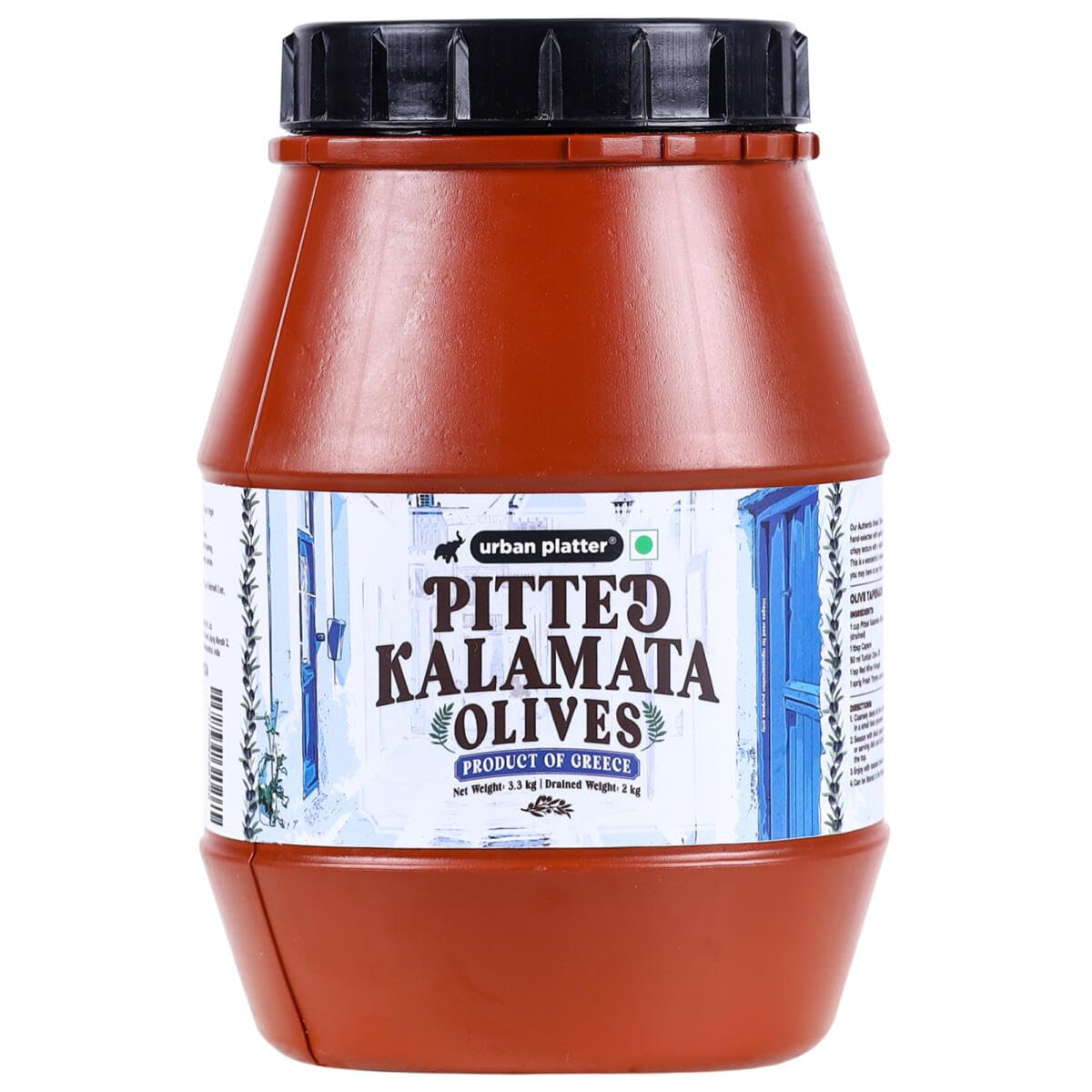 Urban Platter Pitted Kalamata Olives, 3.3kgs (Drained Weight, 2Kgs) [Product of Greece, Wonderful Wholesome Snack] (B0BNBXFSPX) Amazon Price History, Amazon Price Tracker