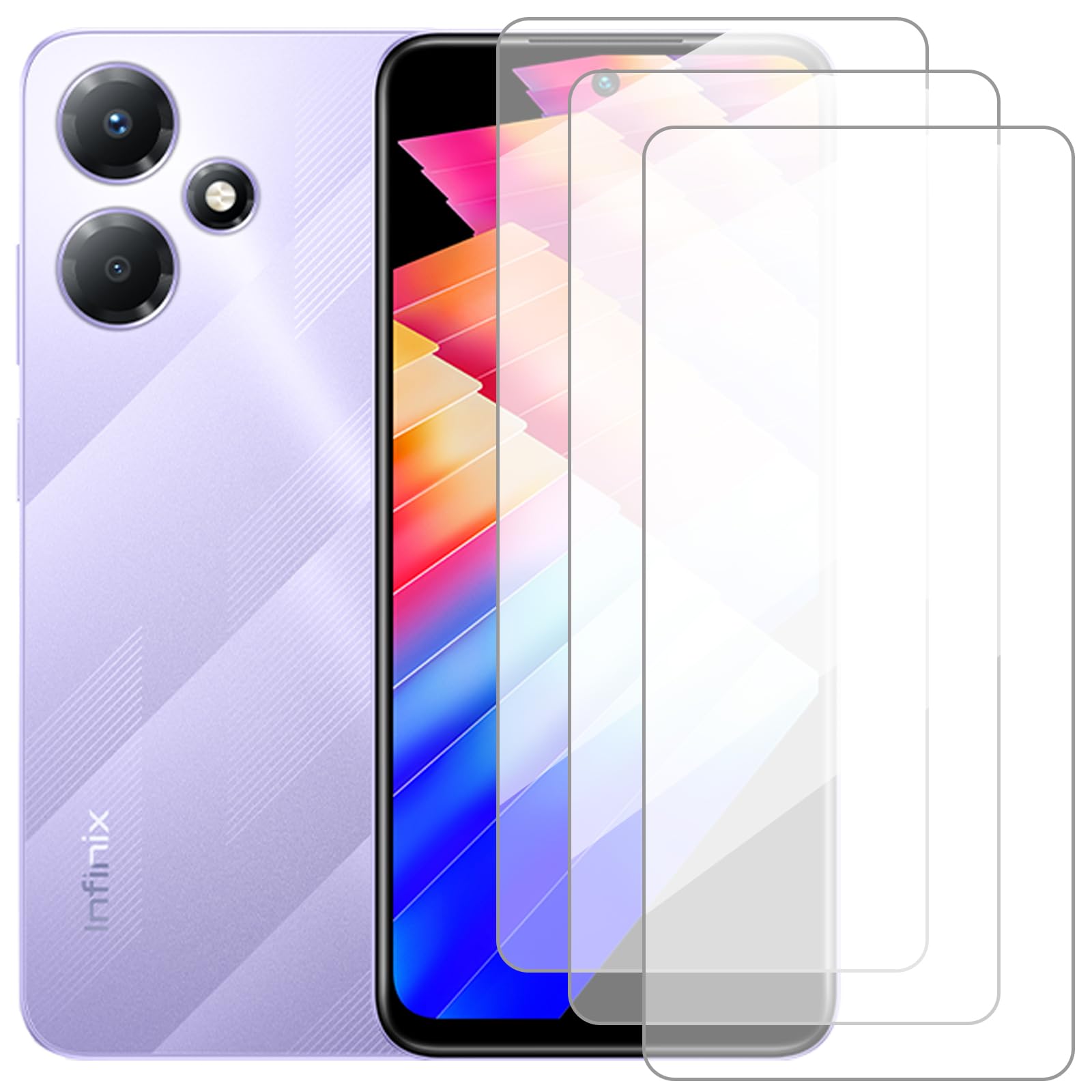 Pellicola Protettiva per Infinix Hot 10 Play Protezione Vista 4 modi dipos