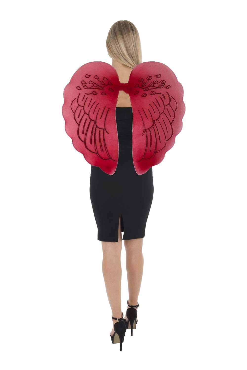 Zac's Alter Ego Fancy Dress Large Angel Mesh Wings