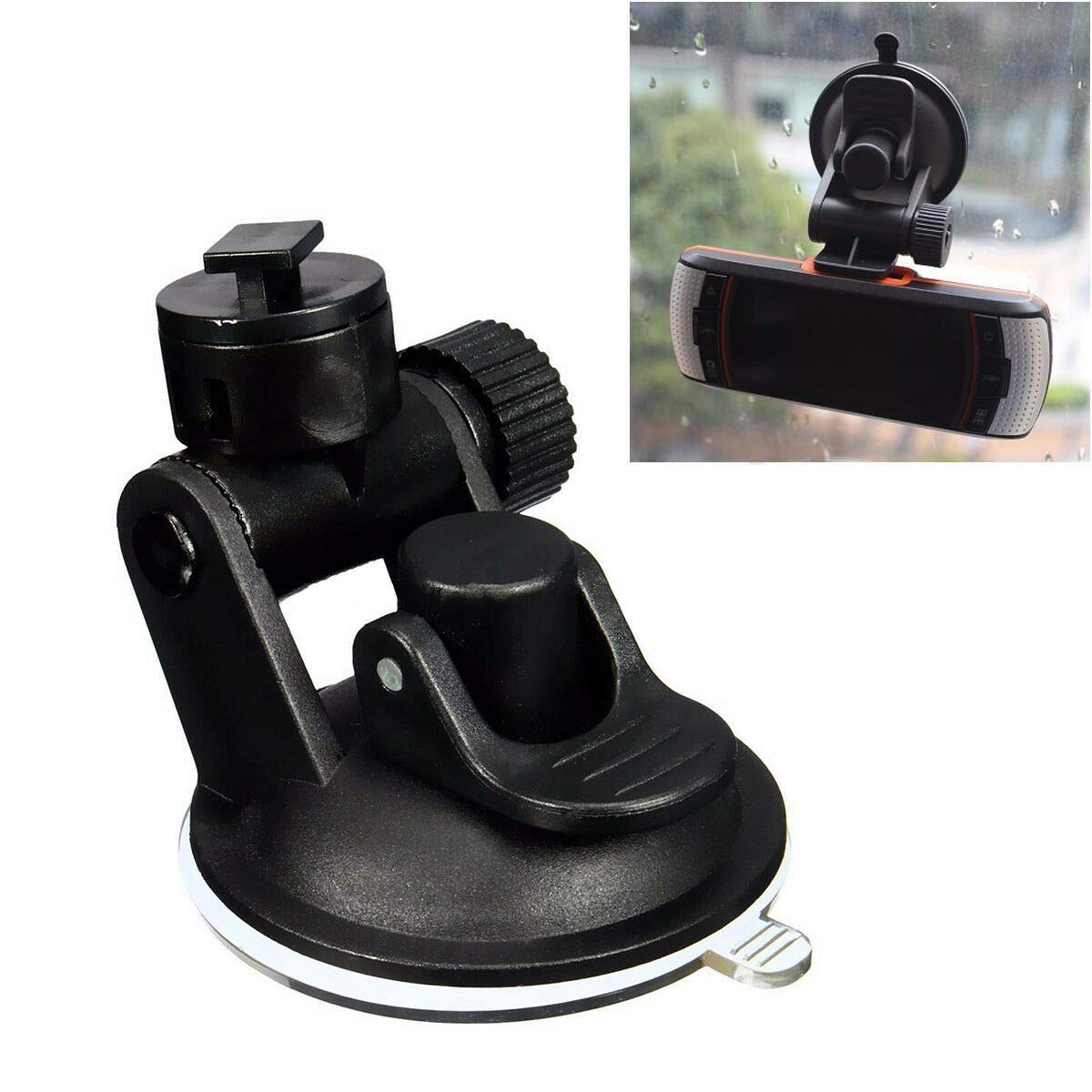 BIG BOOM® T-Type Car Suction Cup for Dash Cam Holder Vehicle Video Recorder On Windshield