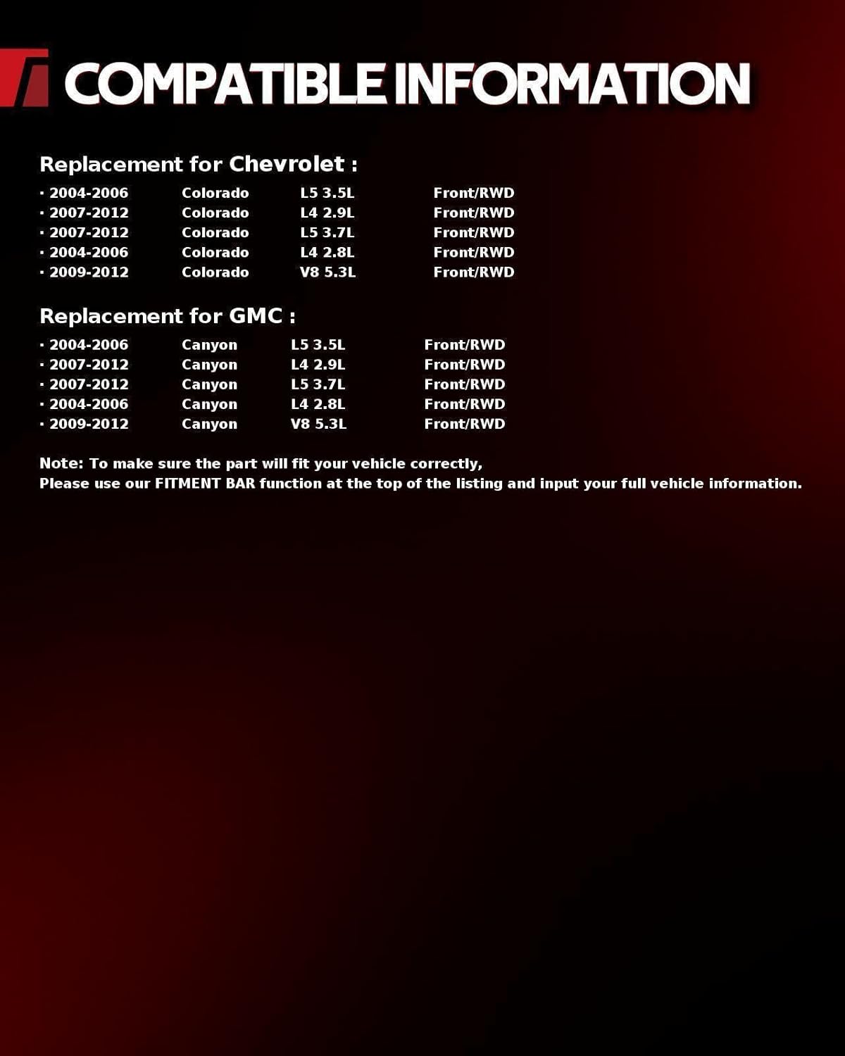 Torchbeam 2PCS Front Struts Shocks Assembly with Coil Spring,Amortiguadores Delanteros Replacement for Colorado 2004-2012,Canyon 2004-2012 181353,171353 * 2