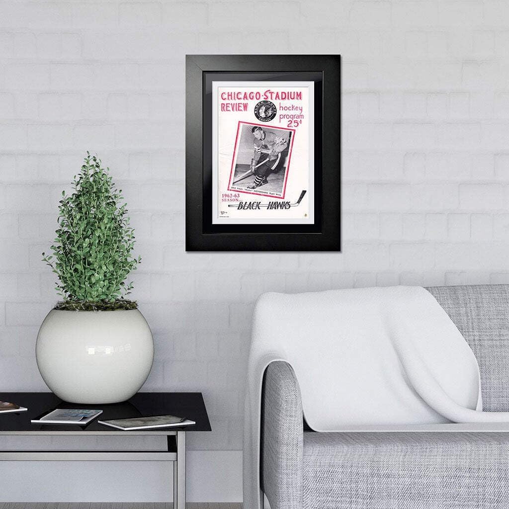 Chicago Blackhawks Program Cover - Chicago Stadium Review 1962 Edition 3